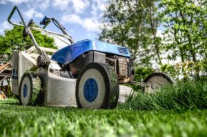gazon maaien, grasmachine