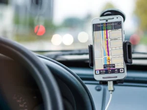 GPS-applicaties, GPS, reisroute, auto