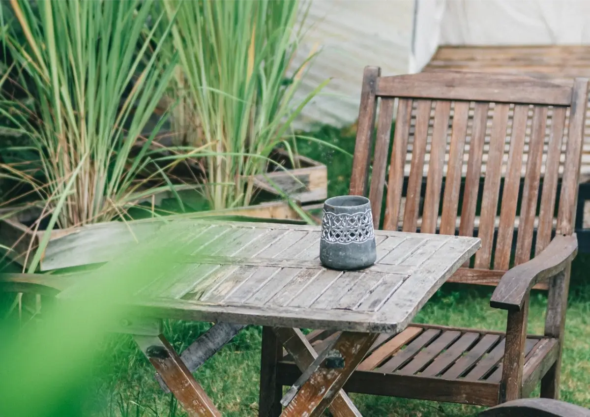 houten tuinmeubelen