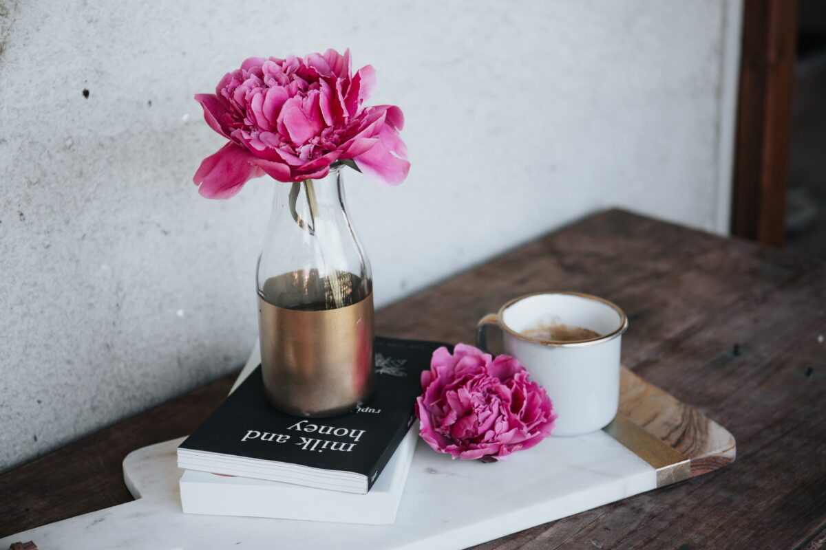 bloemen in vaas